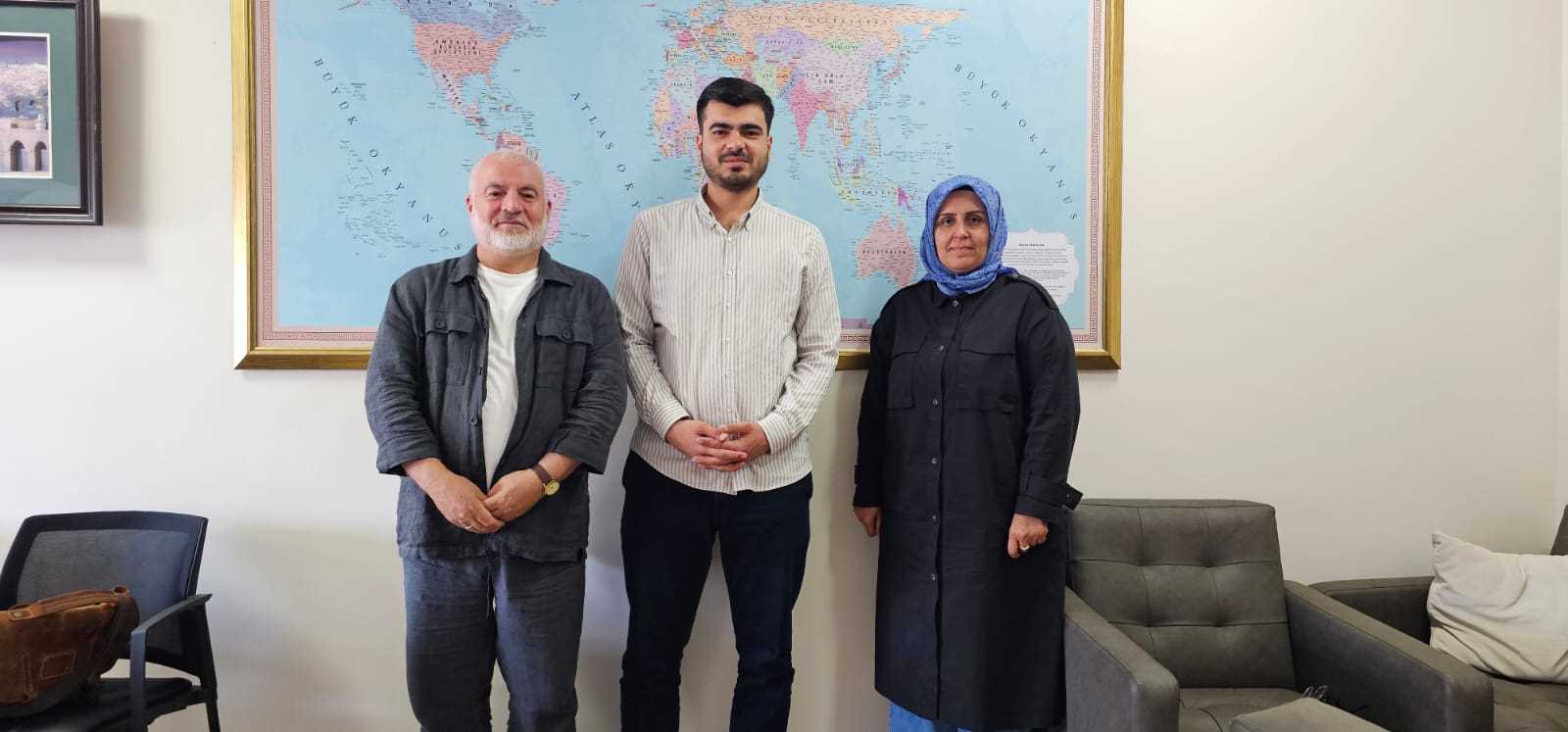 İHH Teşkilatlanmadan Sorumlu Yönetim Kurulu Üyesi Cihad Çelik’e Ziyaret gerçekleştirildi